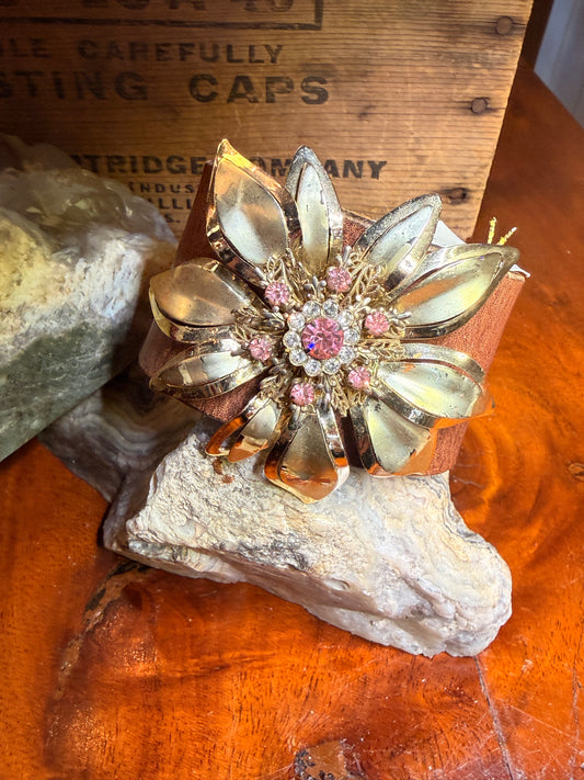 Reclaimed Heirloom Cuff – Blush Heirloom  (One of One)