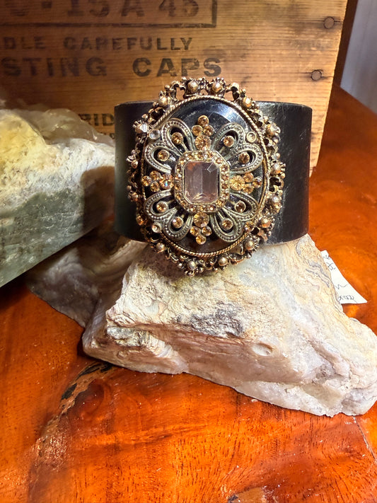 Reclaimed Heirloom Cuff – Gilded Memory (One of One)