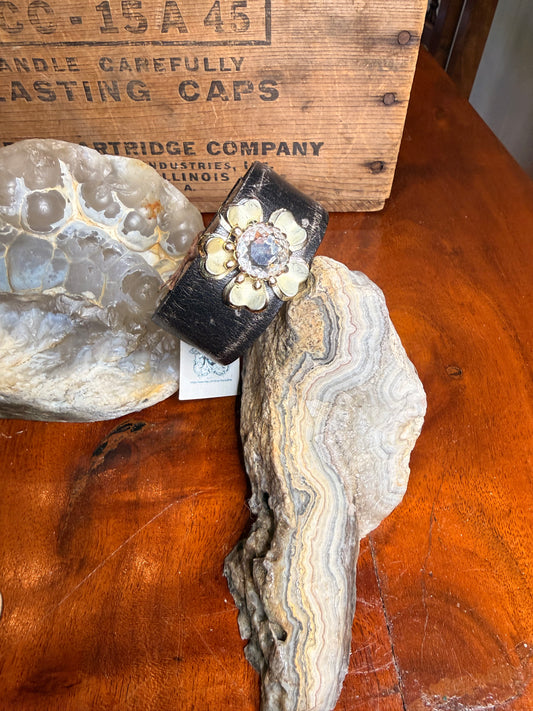 Reclaimed Heirloom Cuff – The Quiet Bloom (One of One)