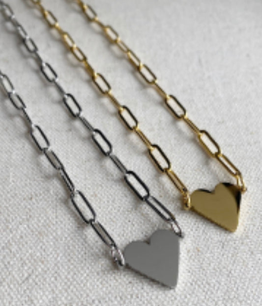 Cross My Heart Necklace