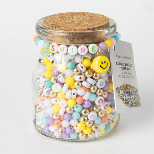 Pastel Shine Bead Jar